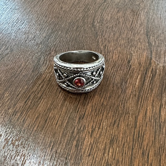 Brighton. Red, garnet, wide cigar band. Size 8 - Picture 1 of 10